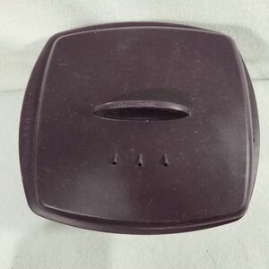 Epicure Steamer Multipurpose Silicone Microwave Cooker Purple With Lid & Tray